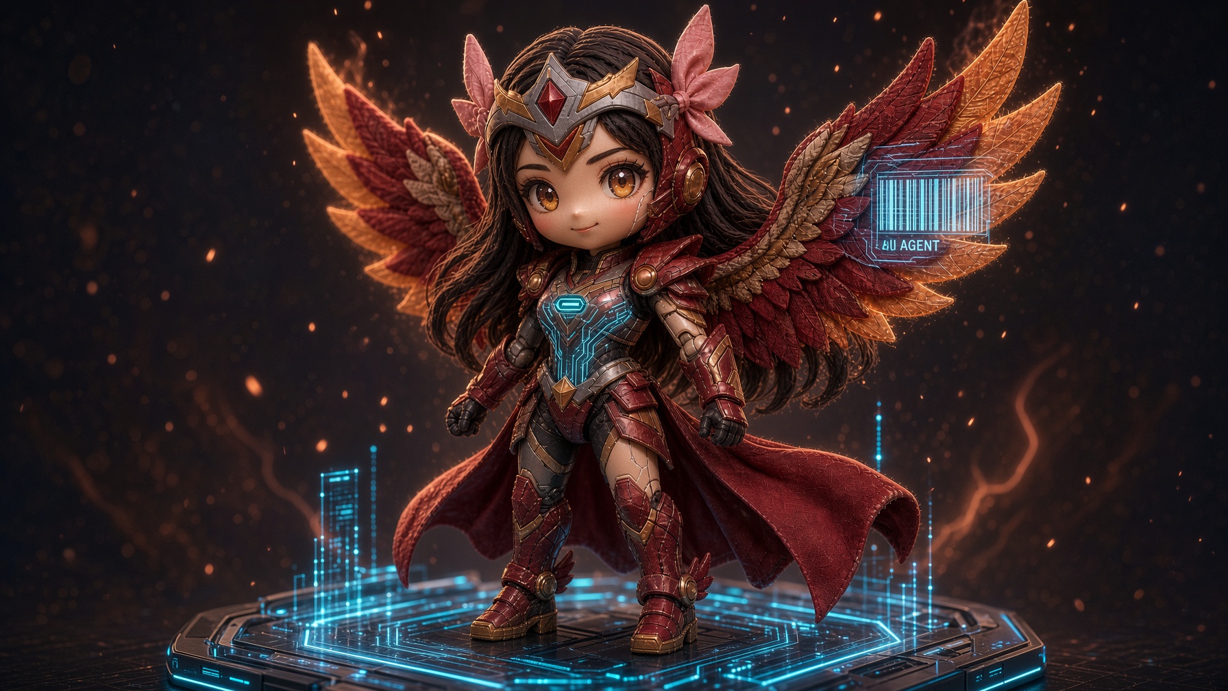 Phoenix-Girl AI Toy