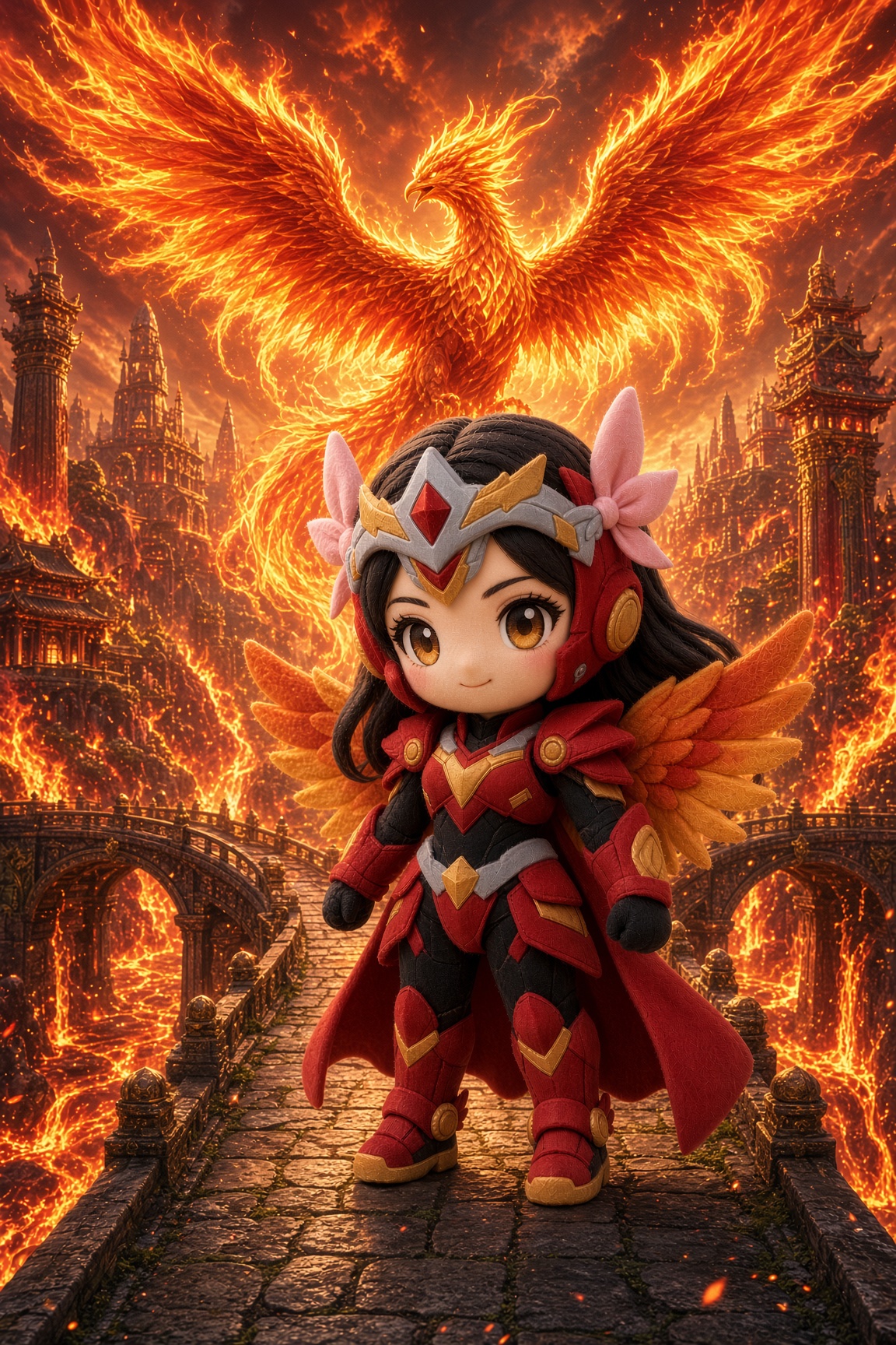 Phoenix-Girl Plush