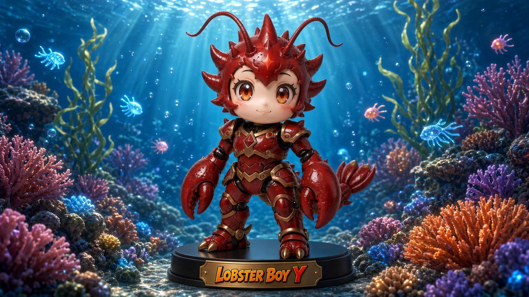 Lobster-Boy-Y Figure
