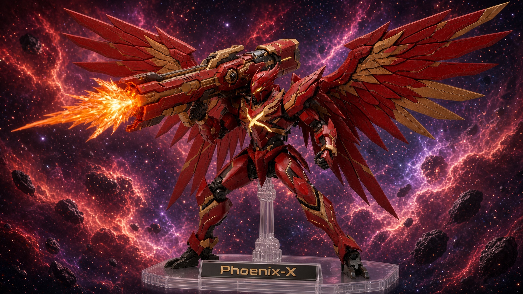 Phoenix-X Cannon Figure