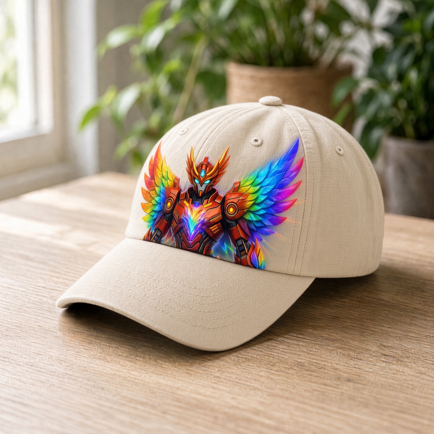 Rainbow Phoenix Cap