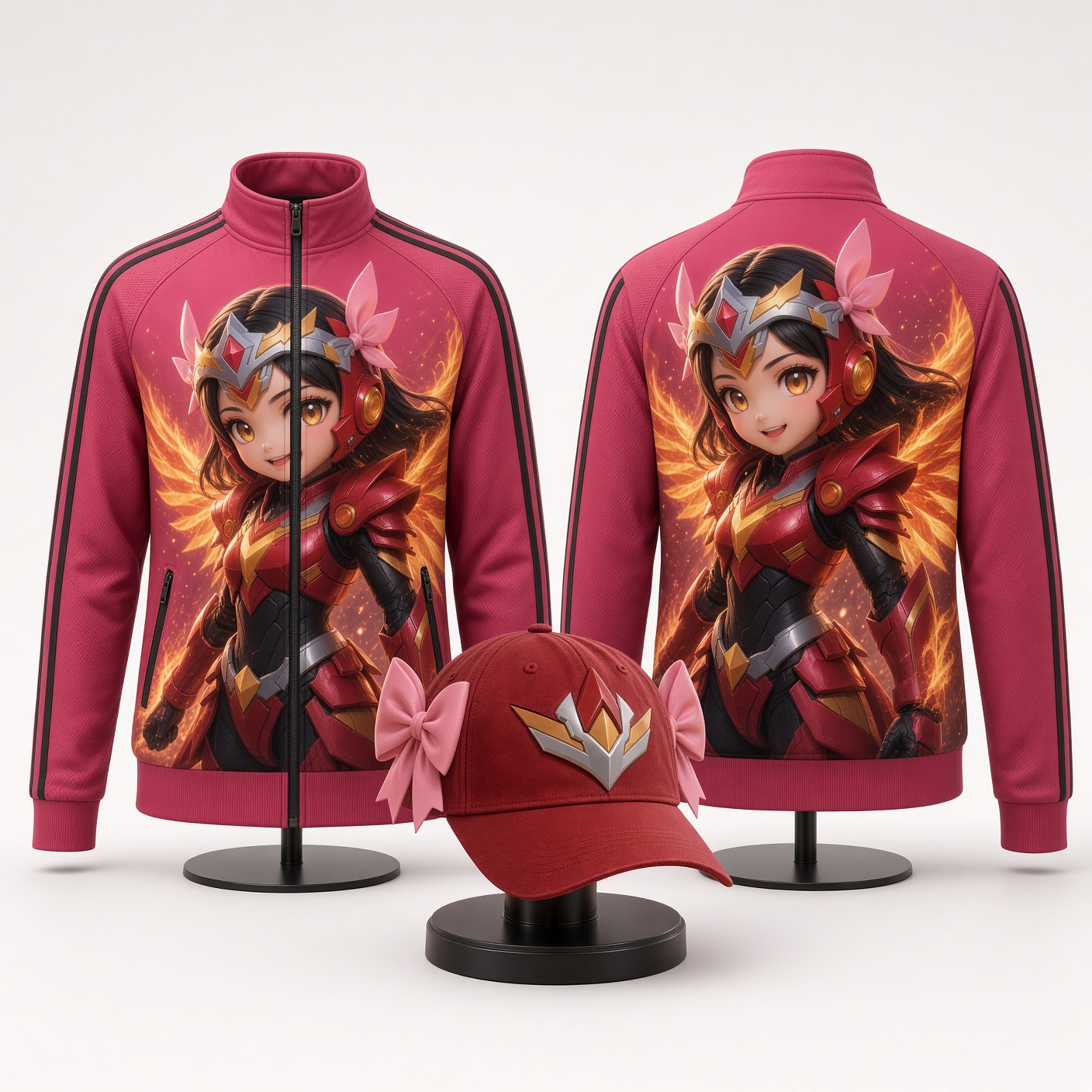 Phoenix-Girl Sport Jacket Set