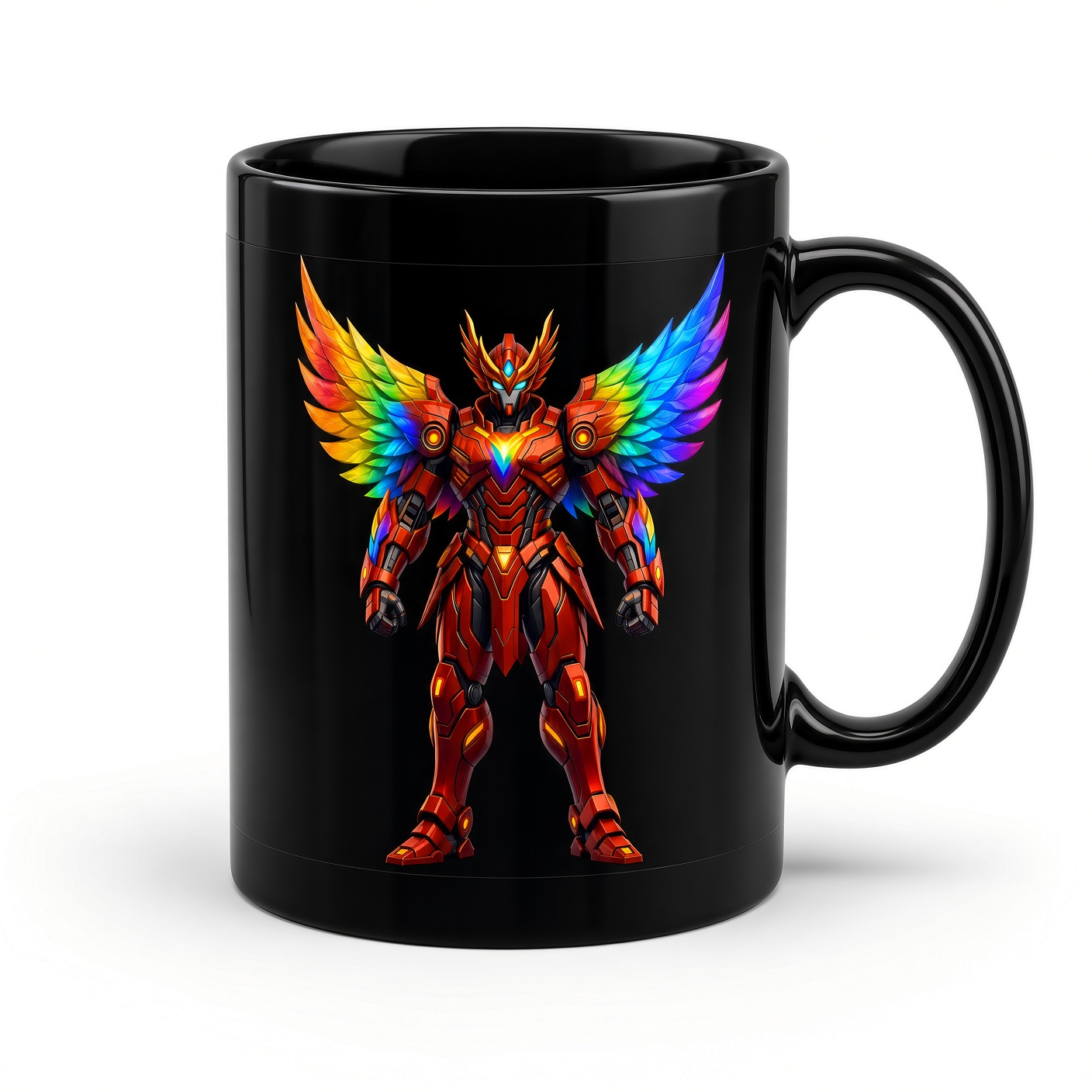 Rainbow Phoenix Mug